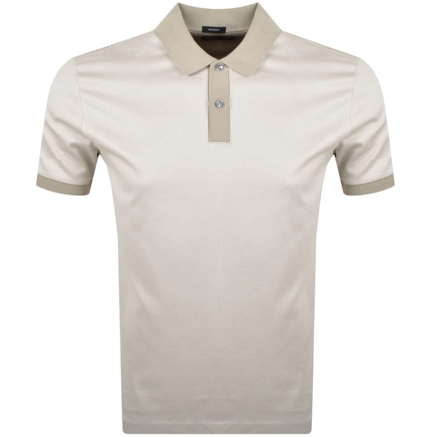 送料込★Hugo Boss★Parlay 432 01 Tシャツ BOSS H Parlay 432 Mercerised Polo T Shirt Beige | Mainline